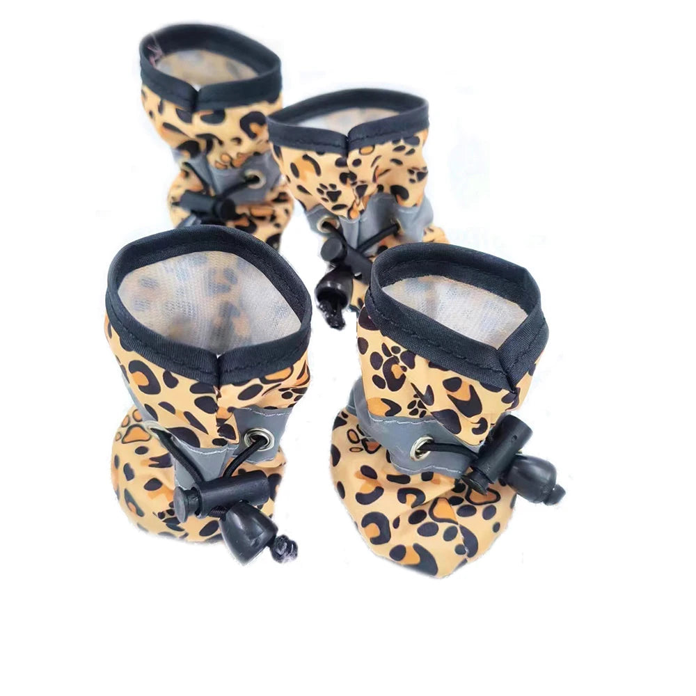 Dog Summer Shoes Soft Anti-slip For Small Medium Dogs Cute Waterproof Adjustable Puppy Footwear Chihuahua Yorkshire Pug Supplies