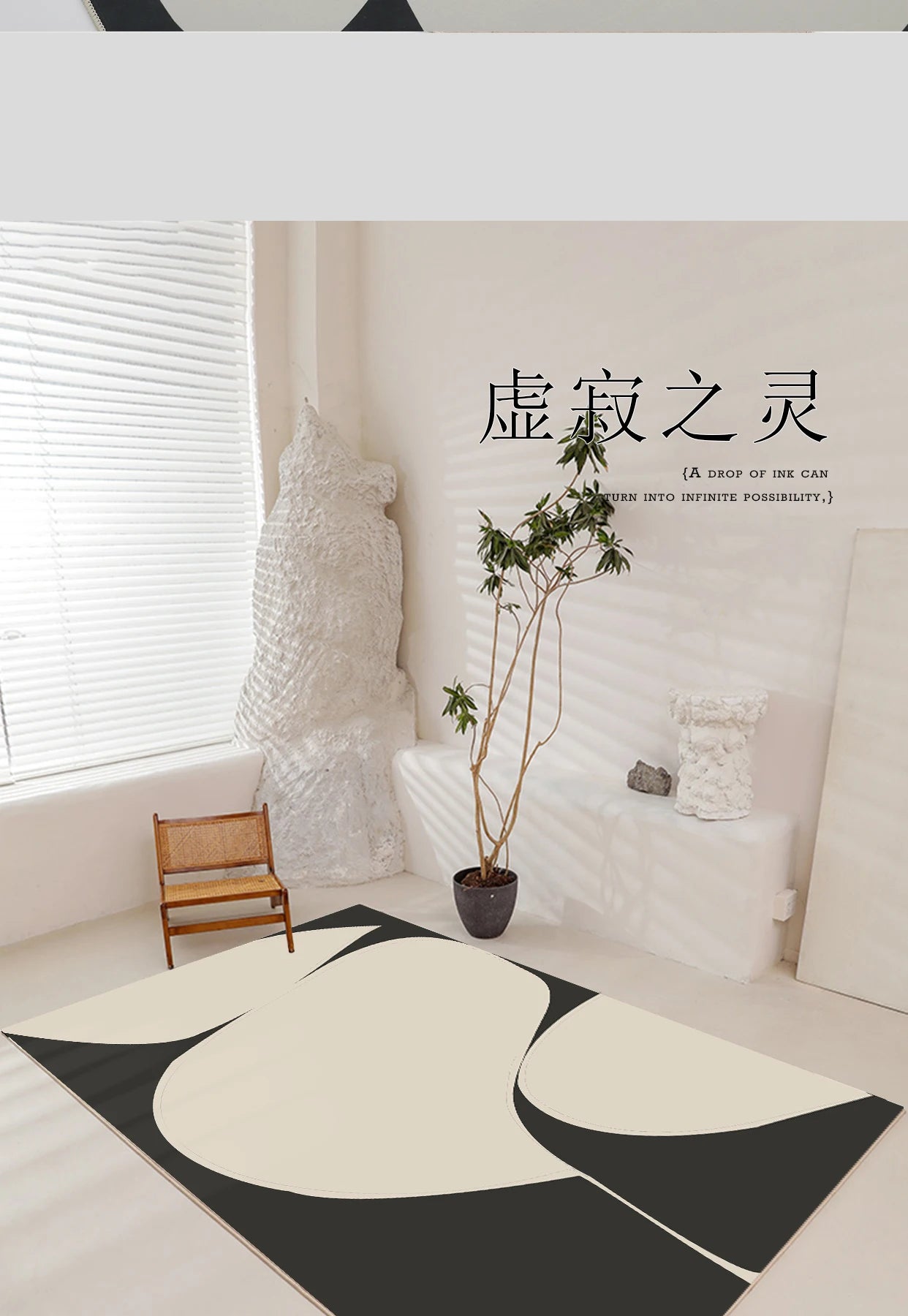 French Retro Living Room Decoration Plush Carpet Large Area Non-slip Mat Light Luxury Rugs for Bedroom Thicken Cream Lounge Rug