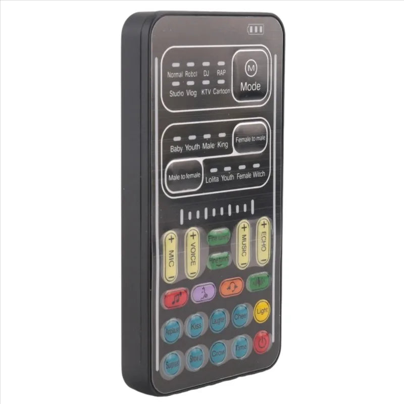 Voice Changer Handheld Microphone Voice Changer with Sound Multifunctional Effects Machine for Phone//Switch (i9)