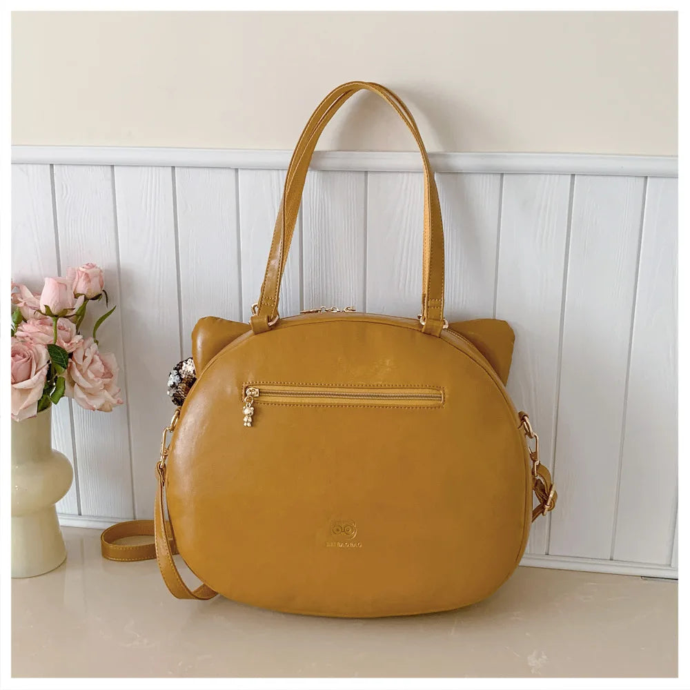 Luxury Designer Women Soft Leather Shoulder Bag Commuter Handbag Fashion Female Crossbody Bags Ladies Casual Tote Bag Sac A Main