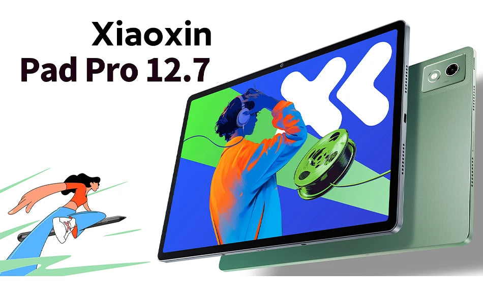 Lenovo Original Xiaoxin Pad Pro 12.7 2025 Entertainment Office Learning Game Tablet Interconnection Tianji 8300 2.9k 144Hz Gray