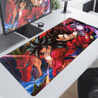 Hot Anime Dragon Ball Mouse Pad 30x60cm Manga Panel Laptop Office Goku Rubber Soft Table 30x80cm Pc Gaming Washable Non-Slip Mat