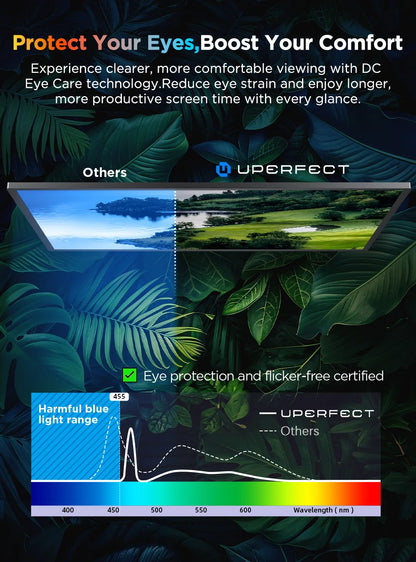 UPERFECT 15.7' 4K Touchscreen Portable Monitor 100%sRGB UHD W/VESA & Stand Ultra-Slim FreeSync HDR Gaming Display for Steam Deck