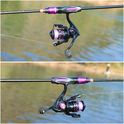 Sougayilang Spinning Fishing Reel 1000-7000 Series 5.2:1 Gear Ratio Aluminum Spool Ultra Smooth Reel Max Drag 20kg Fishing Tool