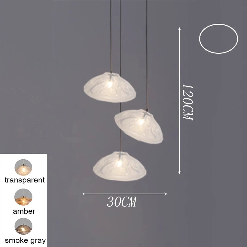 Modern Stair chandelier Pendant lights indoor lighting Ceiling lamp hanging light led Chandeliers for living room indoor lightin