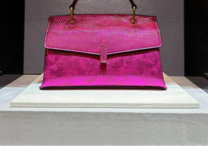 Luxury Designer Brand New High Quality Leather Handbags for Women Fashion Trend Snake Print Shoulder Bag сумка женская Hot Sale