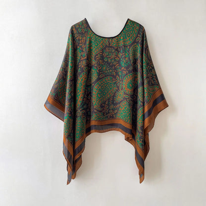 Women's Satin Silk Scarf Multi-Way Wrap, UPF 50+ Sun Veil & Beach Pareo, Lightweight Cover-Up Shawl