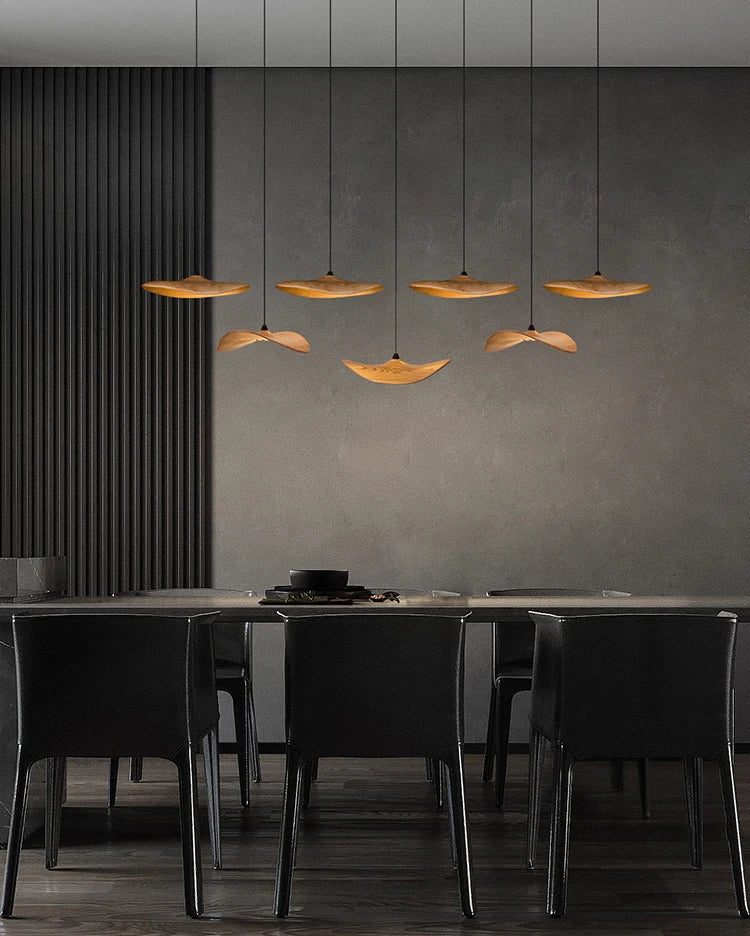 Designer Log Craft LED Ceiling Chandelier Living Room Tearoom Kitchen Table Lamps Bedroom Home Decoration Lighting Stair Lights