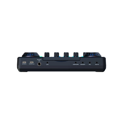 F-668 Audio Mixer Live Sound Card – Folding Digital Sound Board with Voice Changer & RGB, for Streaming Gaming Recording