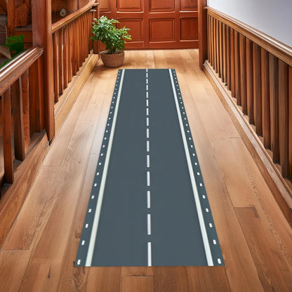 1PC Long Strip Carpet Fashionable Popular Airplane Corridor Entran Decorat Door Mat Airport Runway Home Bedroom Decoration  Rugs