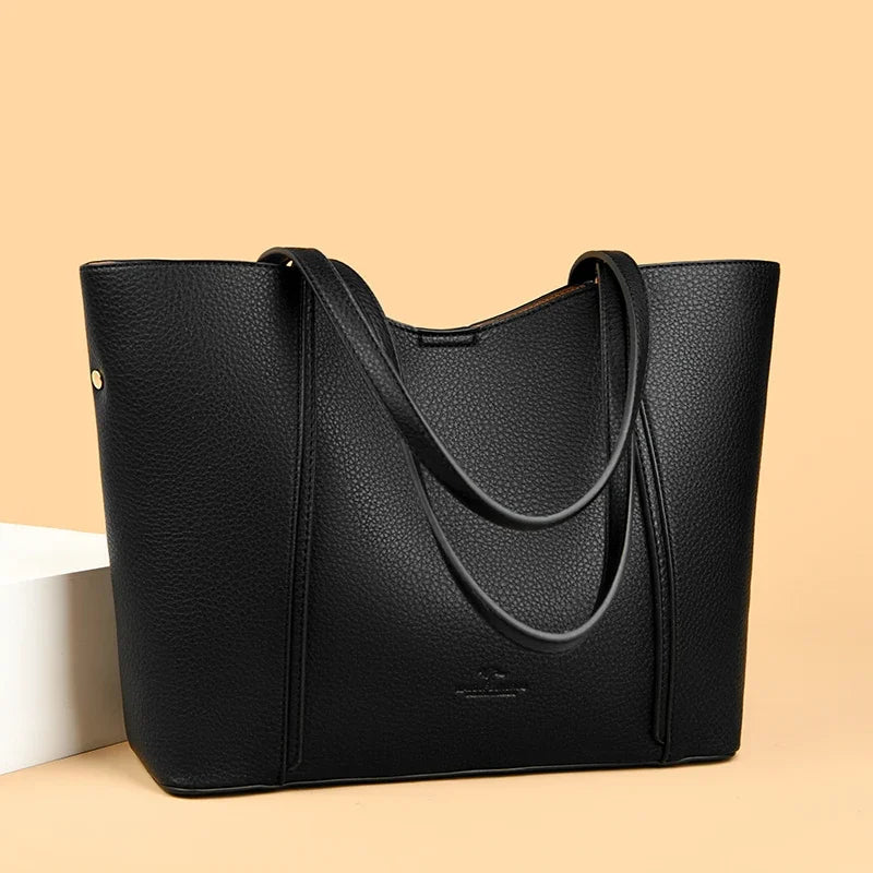 Luxury Designer Women Bags High Quality Leather Shoulder Crossbody Messenger Tote Bag Branded Large Handbag Purses for Female