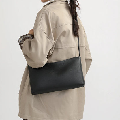 100% Genuine Leather Shoulder Crossbody Bag For Women Sac 2025 High Quality Cow Leather Ladies Handbag Luxury Female Tote Bags