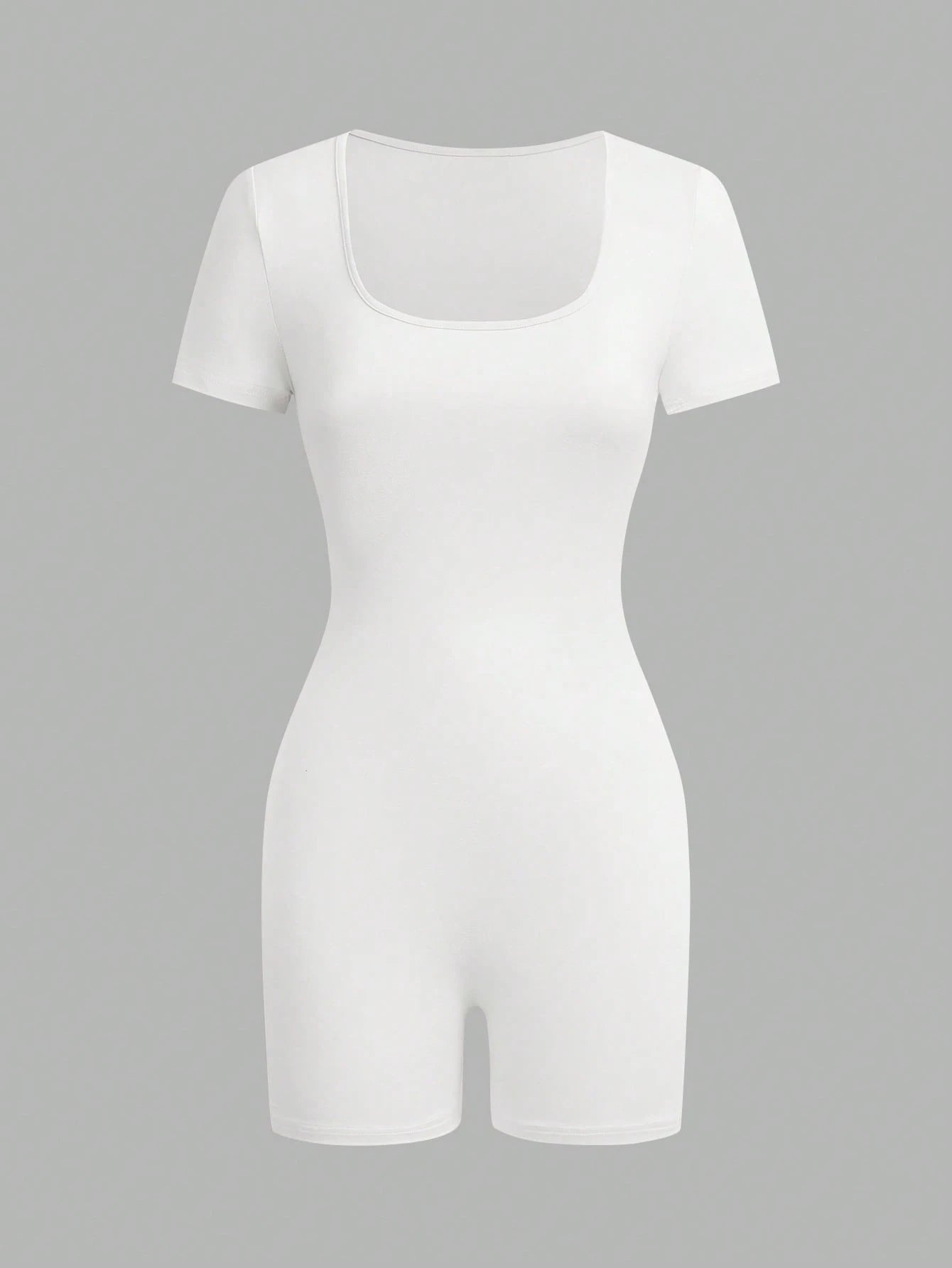 American short-sleeved outdoor and sports clothing, yoga integrated sports suit, women's fitness stretchy tight-fitting clothes