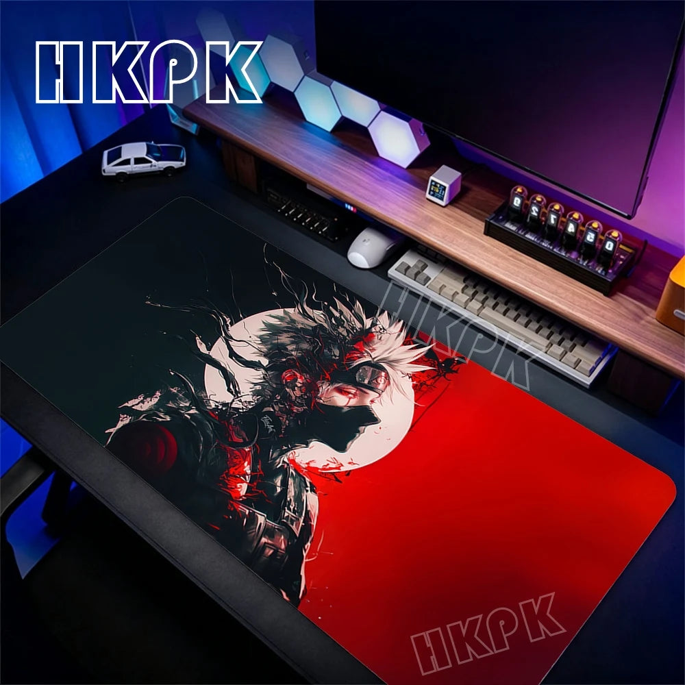 Gamer Larger XXL Mouse Pad Uchiha Itachi Madara Naruto Uzumaki Mousepad Computer Keyboard Desk Mat Gaming Accessories Mousepad