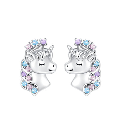Original 925 Sterling Silver Luxury Bow Flower Shaped Clover Rose Pendant Earrings Elegant Mature Women Delicate Jewelry Gift