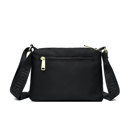 High Quality Women's Waterproof Nylon Multilayer Crossbody Bag Ladies Large Capacity Handbag Purse Female Shoulder Bags 3 Layers