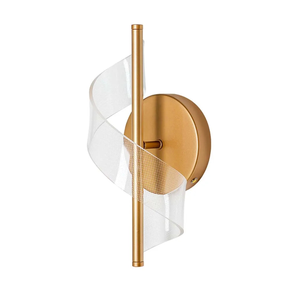 Rechargeable Interior Wall Lights Gold 10000mAH Wireless LED Wall Lamp Battery Operated Beside Bedroom Light Hallway Living Room