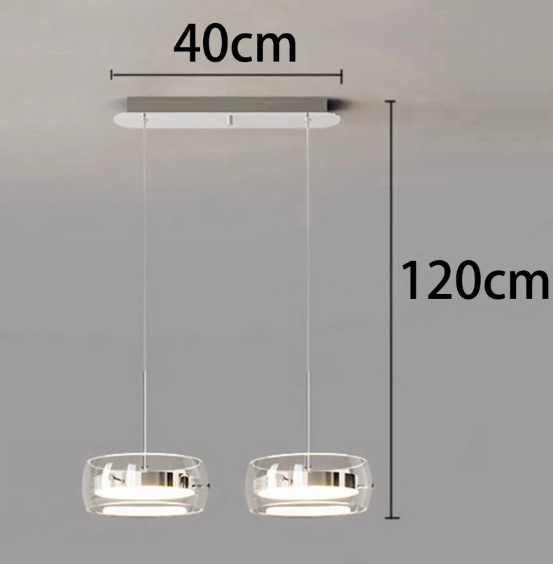 Modern home decor led lights pendant light lamps forstaircase Chandeliers for living room hanging light indoor lighting