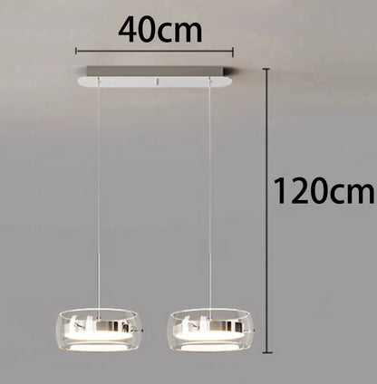 Modern home decor led lights pendant light lamps forstaircase Chandeliers for living room hanging light indoor lighting
