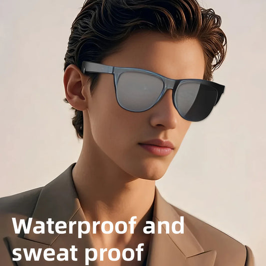New Camera Control Smart Glasses 2026 Music Sunglasses Headphones Wireless Bluetooth Call Headset HIFI Audio glasses For Android