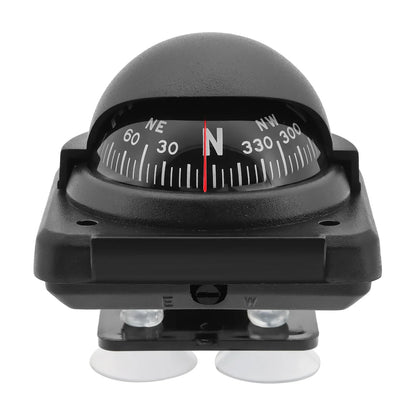 AD Universal Compass Mini Navigation Compass Rotary Adjustable Spherical Dashboard Guide Compass For Boat Vehicle Accessories