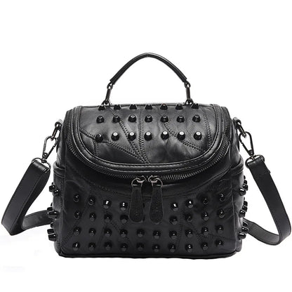Luxury Women Genuine Leather Bag Sheepskin Messenger Bags Handbags Famous Brands Designer Female Handbag Shoulder Bag Sac