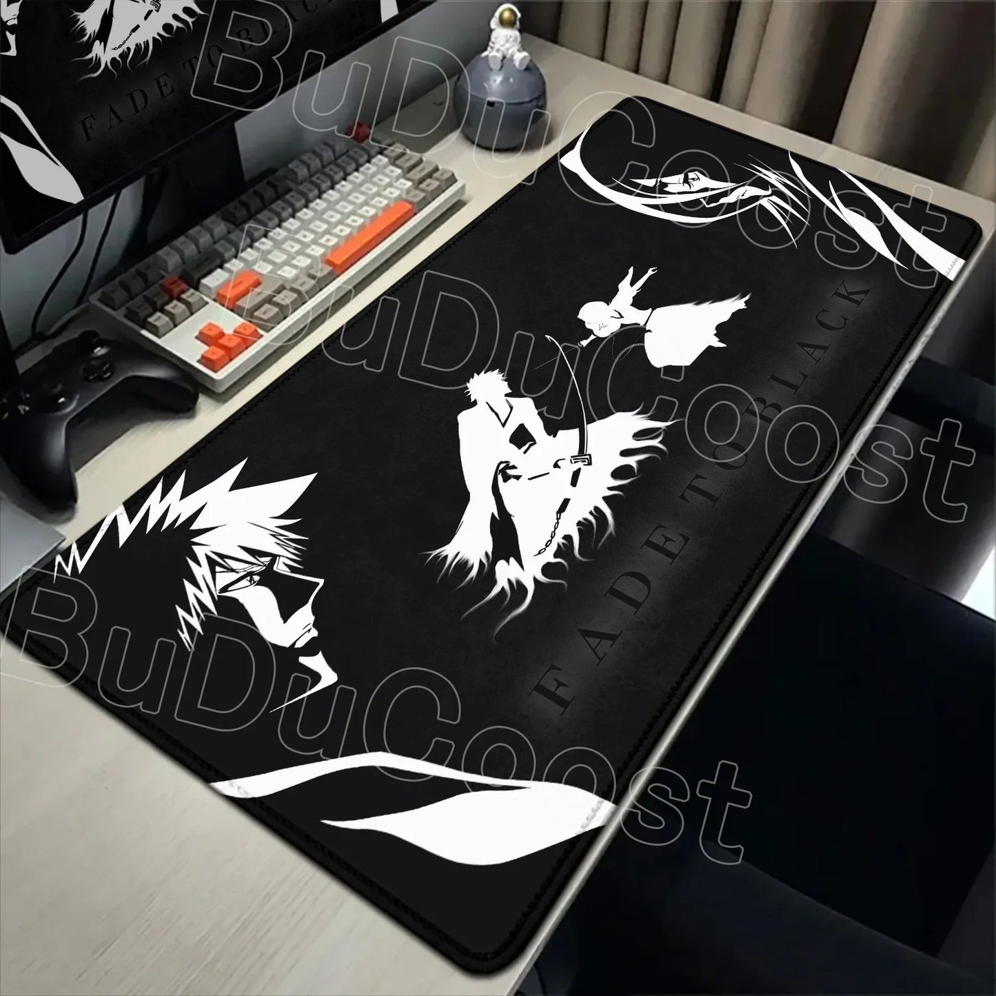 2026 New Anime HD Wallpaper Bleach Mouse Pad Laptop Gaming Keyboard Mat XXL Large 900x400mm Desk Mat Cool E-sports Mats Mousepad