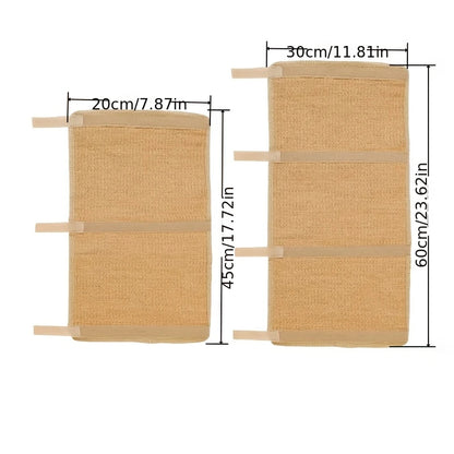 Cat Furniture Protector Natural Sisal Cat Scratcher Mat Cat Scratch Mats Horizontal Cat Floor Scratching Pad Rug Protect Couch