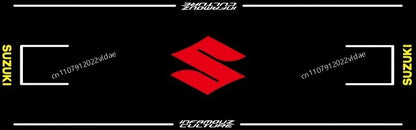 SUZUKI Motorcycle Garage Rug for Sports Racing Suzuki Moto Display Carpet Electric Vehicle Mat Home Decoration Doormat Bedroom