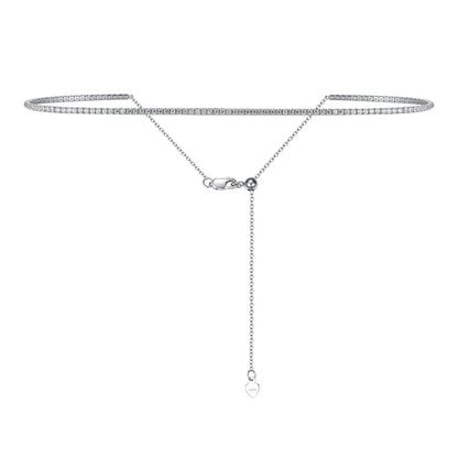 2mm D Color Moissanite Dia Woman Pendant Sier Necklace For Women Chains Party Bridal Fine Jewelry 925sterling Silver Necklace