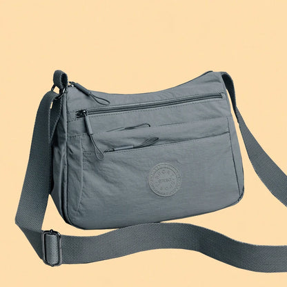 Fashionable Women's Crossbody Bag, Casual Nylon Shoulder Purse with Multiple Pockets, Available in Multiple Colors