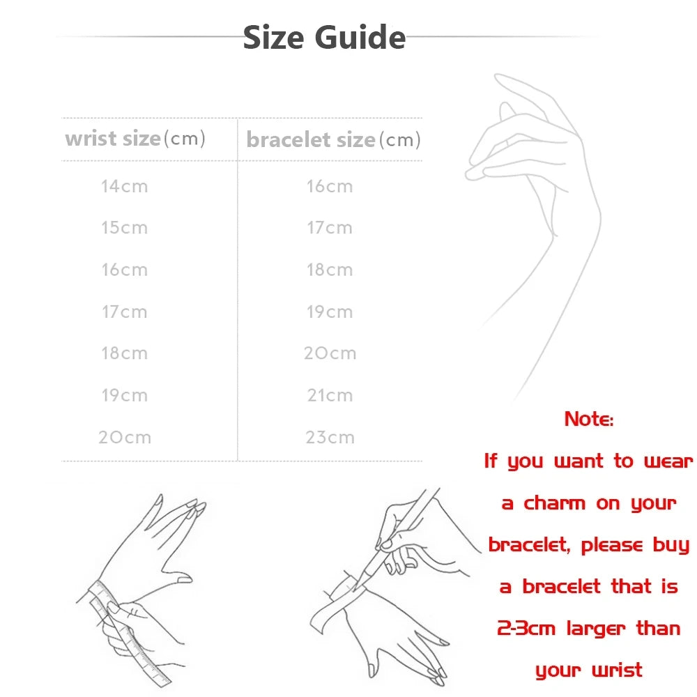 Hot Sell 925 Sterling Silver 1719 21 Gold Plated Heart-Shaped Snowflake Love Luxury Pendant Bracelet For DIY Bead Charms Jewelry