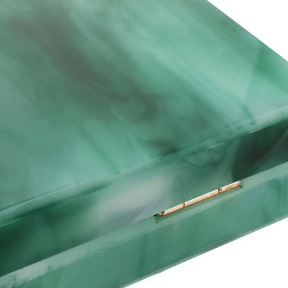 Beading Handbag Marble Acrylic Luxury Box Clutch Evening Bags Wedding Party Chain Shoulder Bag Dinner Dress Purse Festival Gift