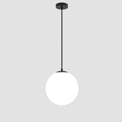 Black White Golden Ball Chandelier Lights Glass Frosted Lampshade Restaurant Bar Kitchen Hanging Lamps G9 E27 Indoor Lighting