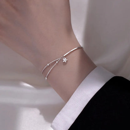 925 Sterling Silver Bracelet Woman Vintage Luxury Original Jewelry Accessories Fashion Designer Party Wedding Jewelry Gifts 2025