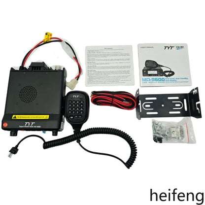 TYT MD-9600 DMR Mobile Radio 20KM 50W Dual Band Long Range Communication Radio TYT MD 9600 DMR Radio Mobile Transceiver