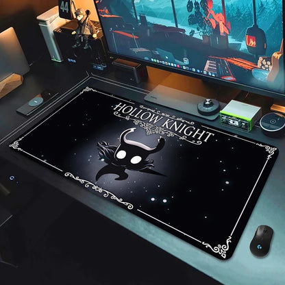 XXL New Game Wallpaper Hollow Knight Mousepad Laptops Keyboard Pad Mouse Pad Carpet Computer Accessories Non-slip Cool Desk Mats