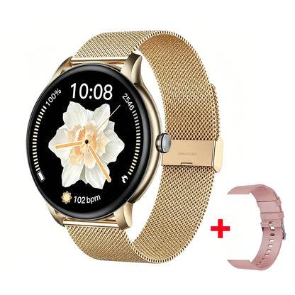 2026 New Smartwatch For Men Android IOS Phone 1.52" Screen Bluetooth Call Blood Oxygen Pressure Monitoring Smart Watch Women