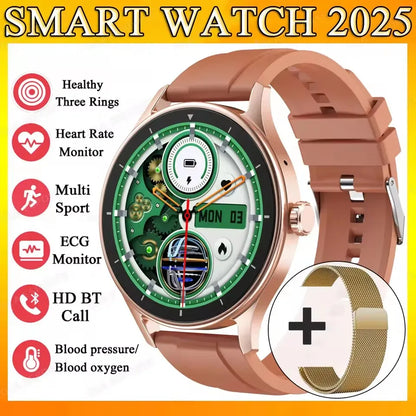2025 New Smart Watch Heart Rate Sleep Health Monitor Bluetooth Talk Ladies Sport Smart Watch for Android IOS