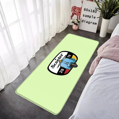 House Entrance Doormat Motorcycle Hallway Carpet Living Room Rugs V-Vespas Foot Carpets Bath Rug Floor Mats Non-slip Home Decor