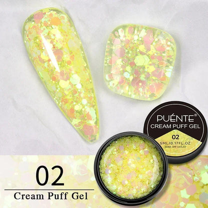 7.5ML Summer Fruit Series Cat Magnetic Gel Nail Polish Green Purple Pink Cat Eye Gel Soak Off UV Nail Art Varnish For Manicure
