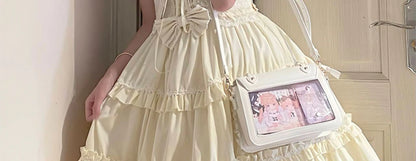 Sweet Ita Bag 2026 Elegant Lolita Bag Ladies Cute Girls Bow Crossbody Bag Popular JK Uniform Shoulder Bag Autumn Bolso Сумка