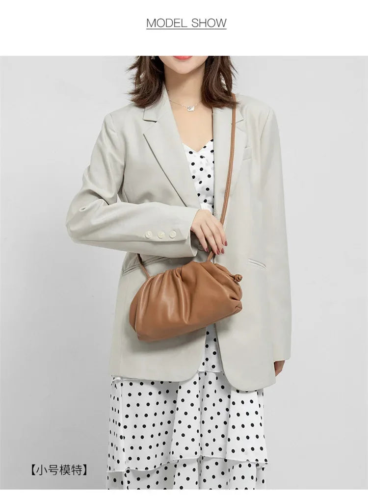 Designer Soft Pu Leather Women Shoulder Bag High Quality Small Crossbody Bags for Women Fashion Female Handbags Messenger Bags