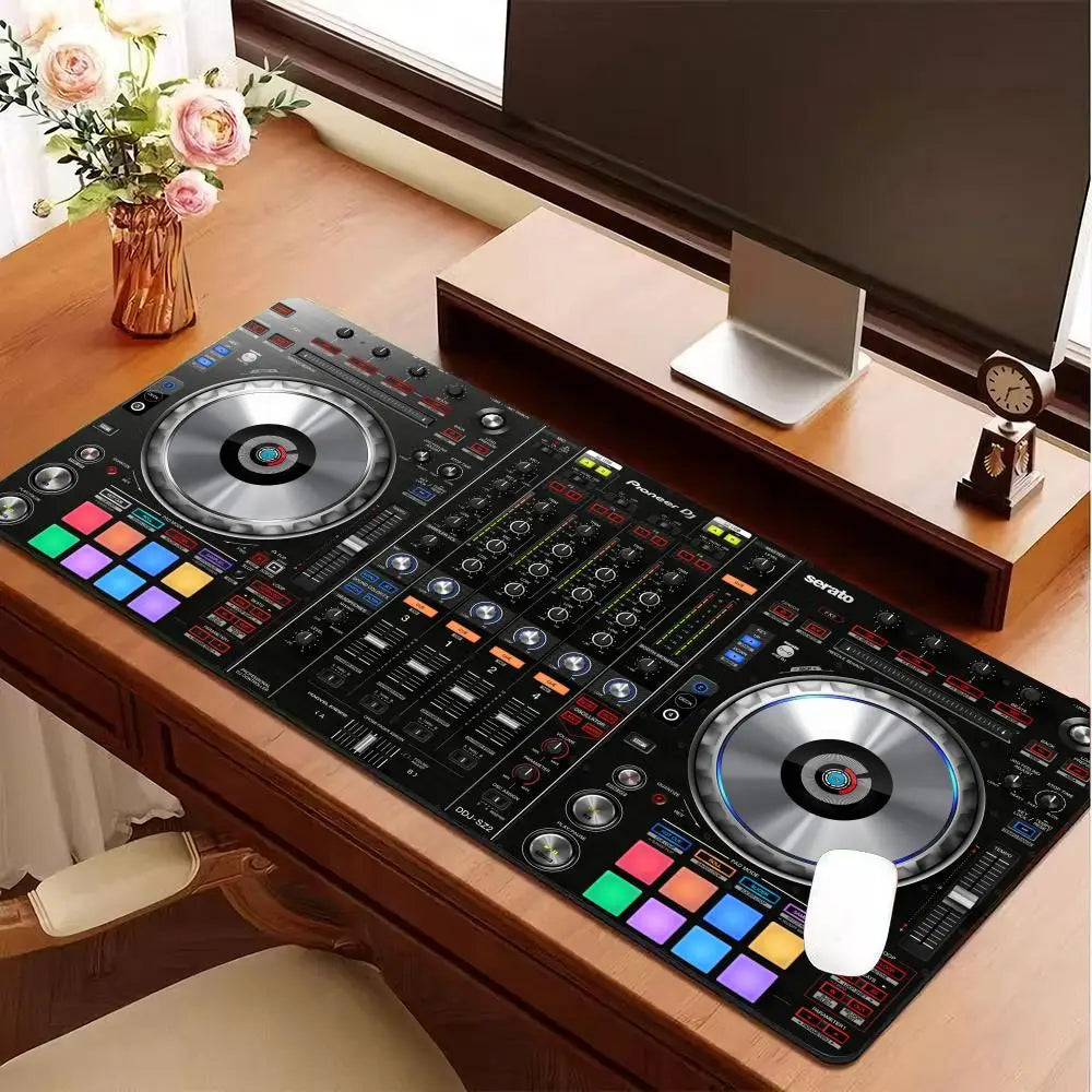 Mouse Pad Music Radio Dj Panel Gamer printon demand Custom Computer MousePad Natural Rubber Office Soft PC Accessory Desktop Pad