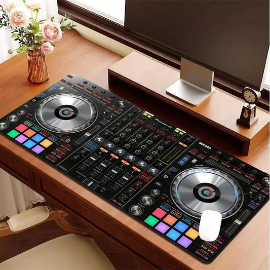 Mouse Pad Music Radio Dj Panel Gamer printon demand Custom Computer MousePad Natural Rubber Office Soft PC Accessory Desktop Pad