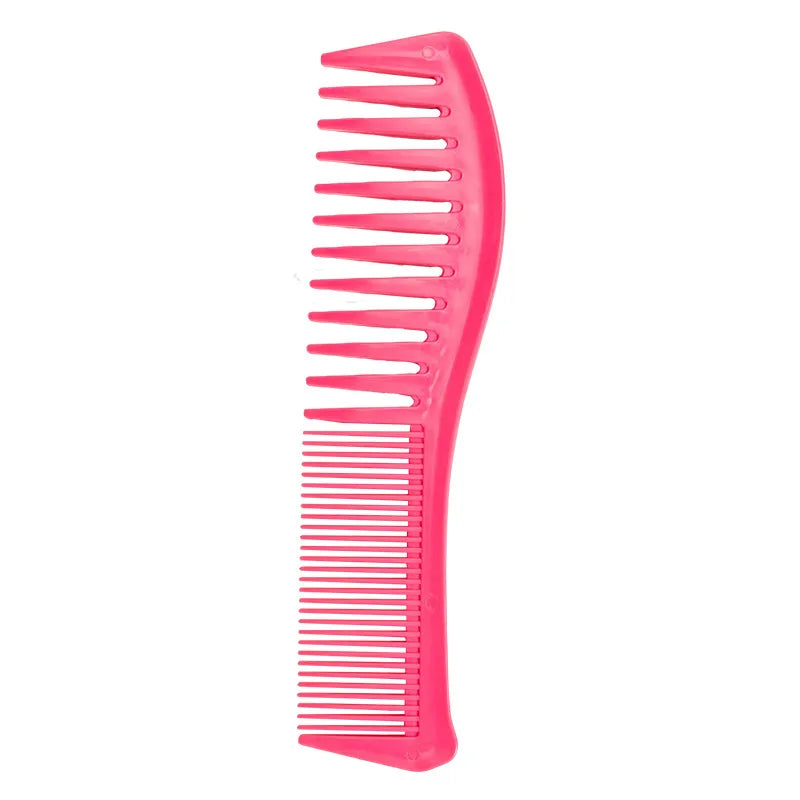 Double Head, Dense Teeth, Flat Comb, Large Teeth Comb, Hairdressing for Oil Head, Large Back
