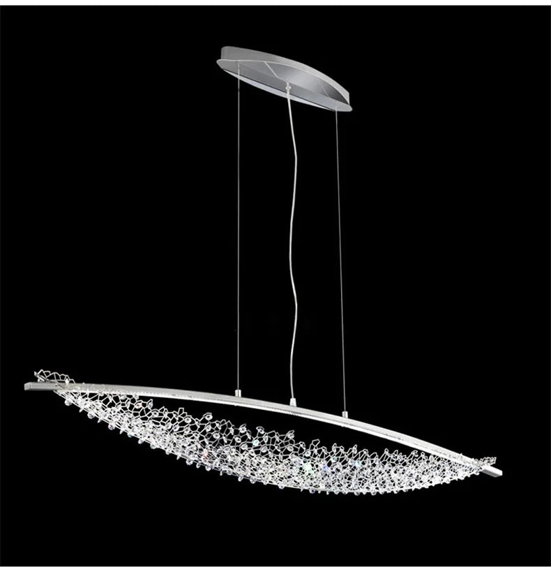 Luxury Crystal Chandeliers Pendant Light Led Chandelier Ceiling Lights Home Decor Items Dining Table Light Ceiling Hanging Lamp