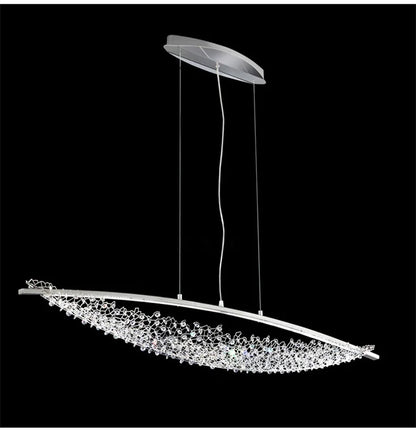 Luxury Crystal Chandeliers Pendant Light Led Chandelier Ceiling Lights Home Decor Items Dining Table Light Ceiling Hanging Lamp
