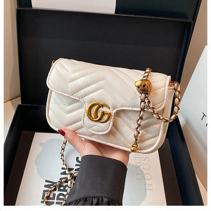 2026 Light Luxury Fashion Women'S  Shoulder Crossbody Bag Niche New Underarm Bag Fashionable Chain Bag Handbag Bag For Women