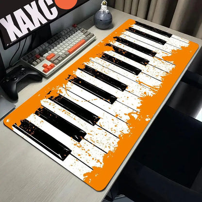 Trend Vintage Music Notes Piano Gaming Mouse Pad PC Laptop Gamer Mousepad Anime Antislip Mat Keyboard Desk Mat For Overwatch
